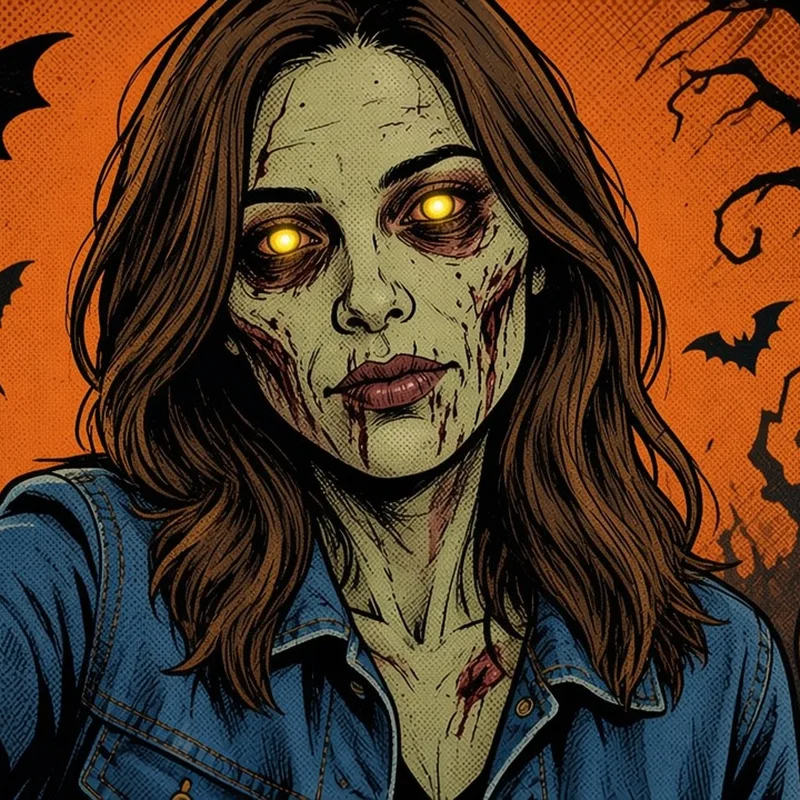 Comic Zombie — Sample transformation