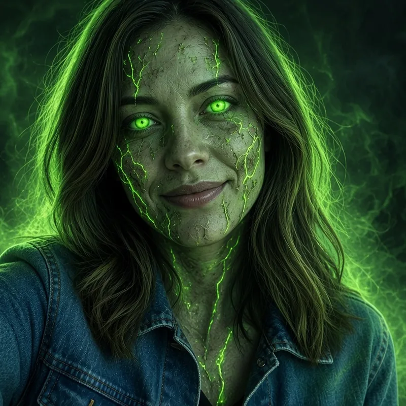 Toxic Glow — Sample transformation